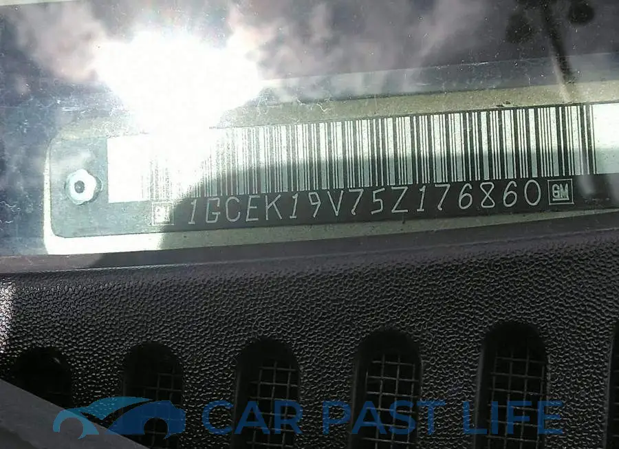 1GCEK19V75Z176860# 9