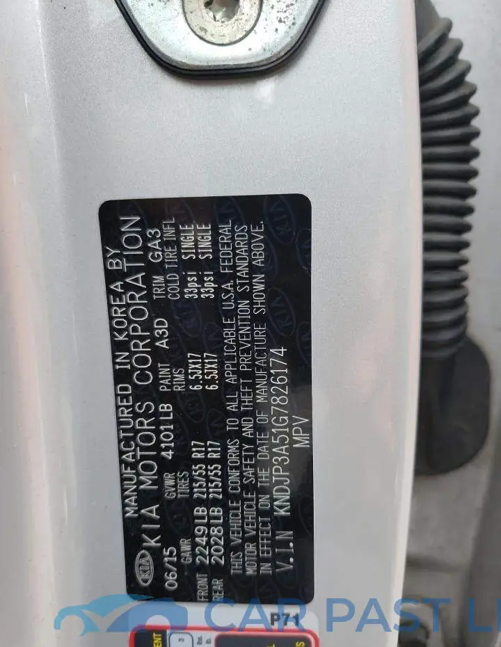 KNDJP3A51G7826174# 10
