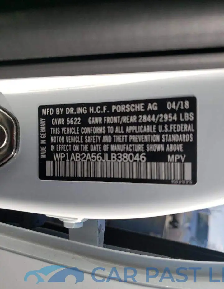 WP1AB2A56JLB38046# 10