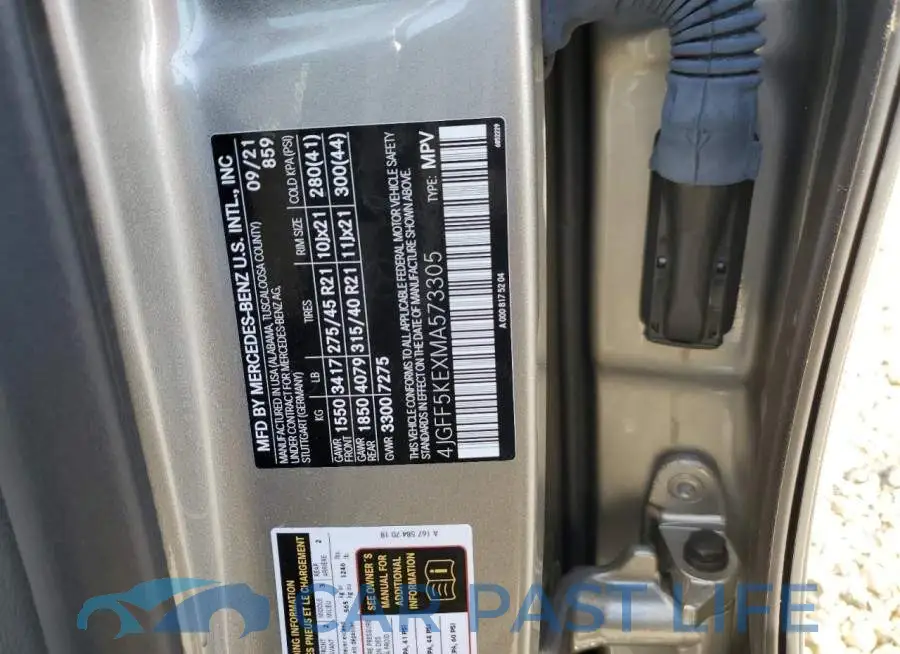 4JGFF5KEXMA573305# 10
