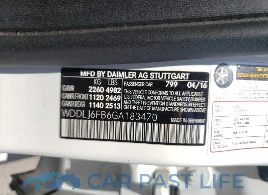 WDDLJ6FB6GA183470# 10