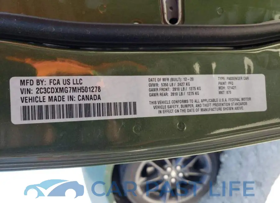 2C3CDXMG7MH501278# 10