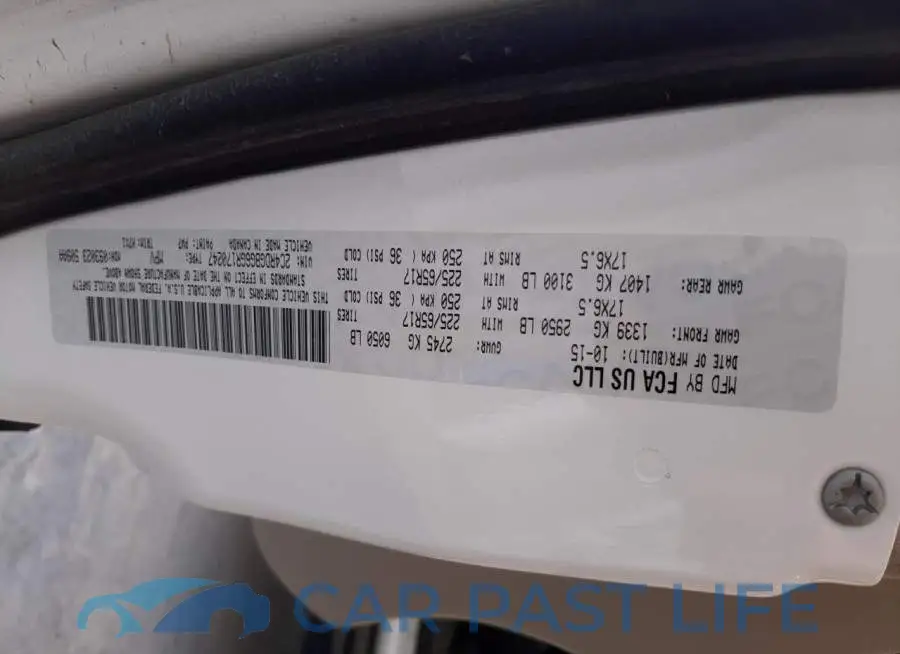 2C4RDGBG6GR170247# 10