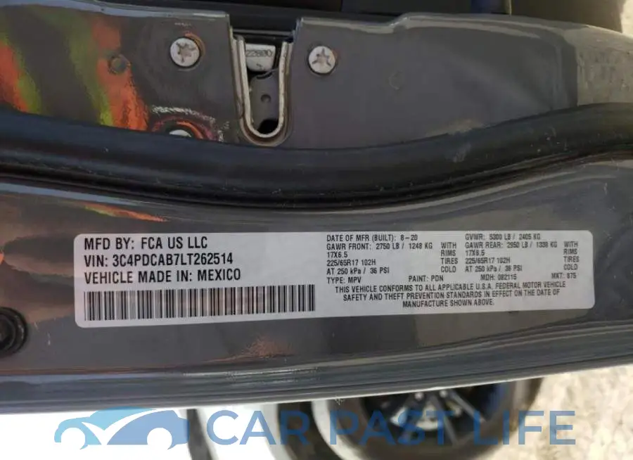 3C4PDCAB7LT262514# 10
