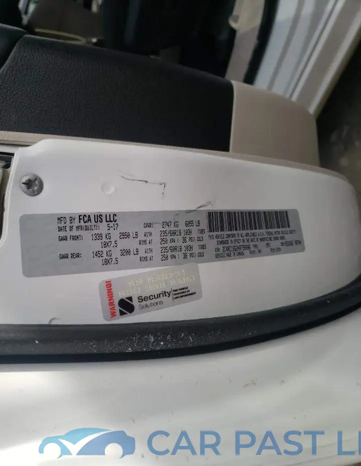 2C4RC1BG2HR796086# 10