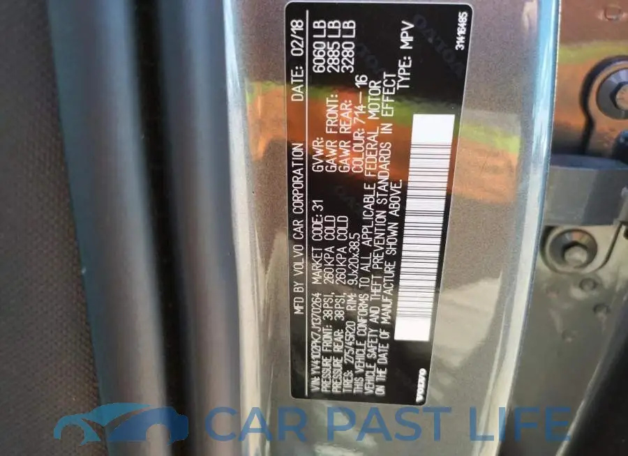 YV4102PK7J1370264# 10