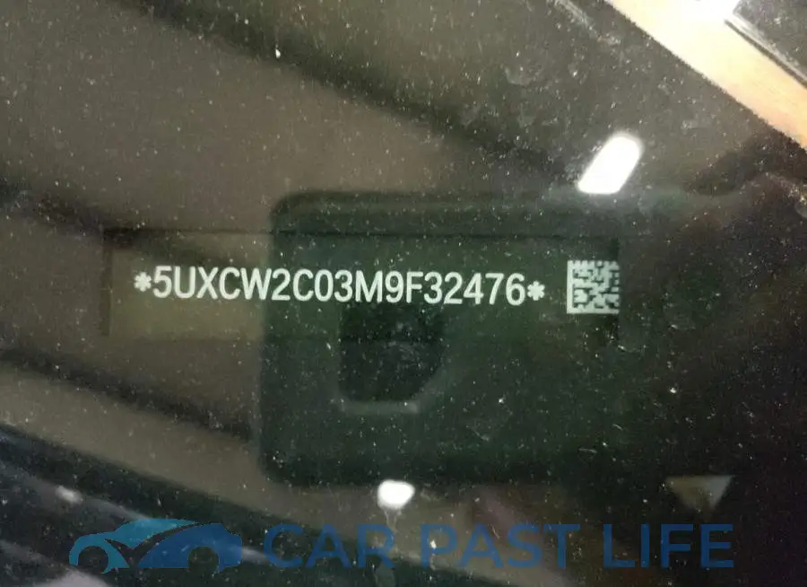 5UXCW2C03M9F32476# 10