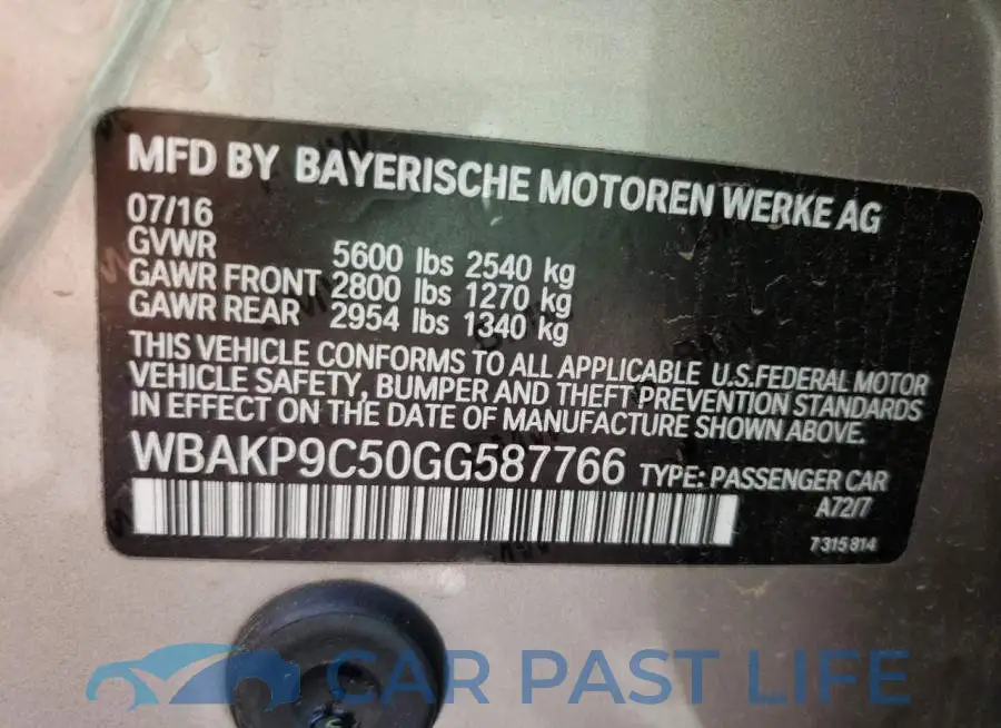 WBAKP9C50GG587766# 10
