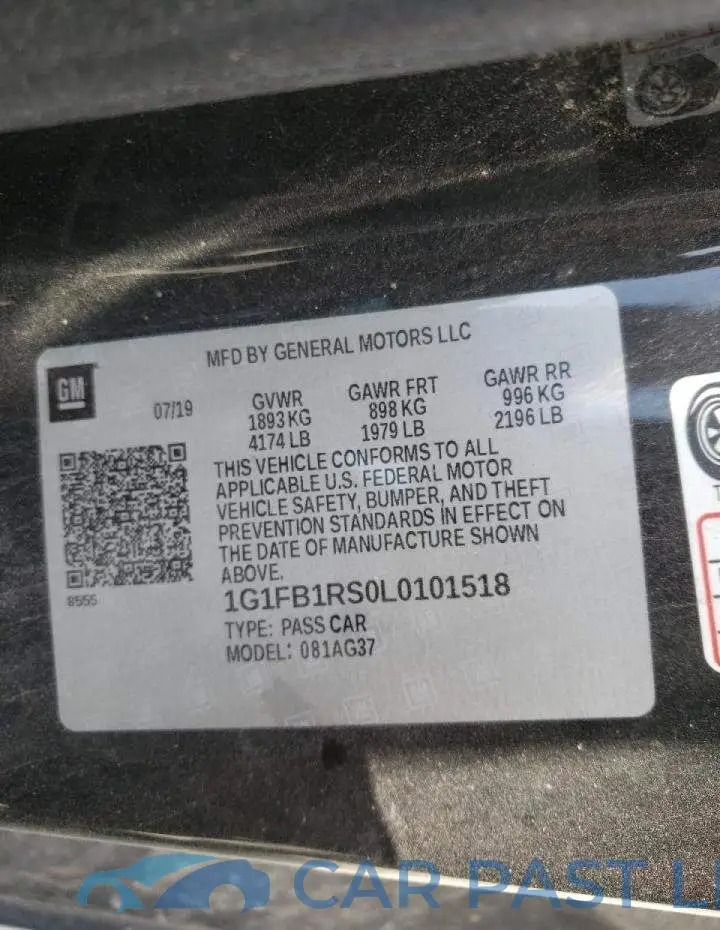 1G1FB1RS0L0101518# 10