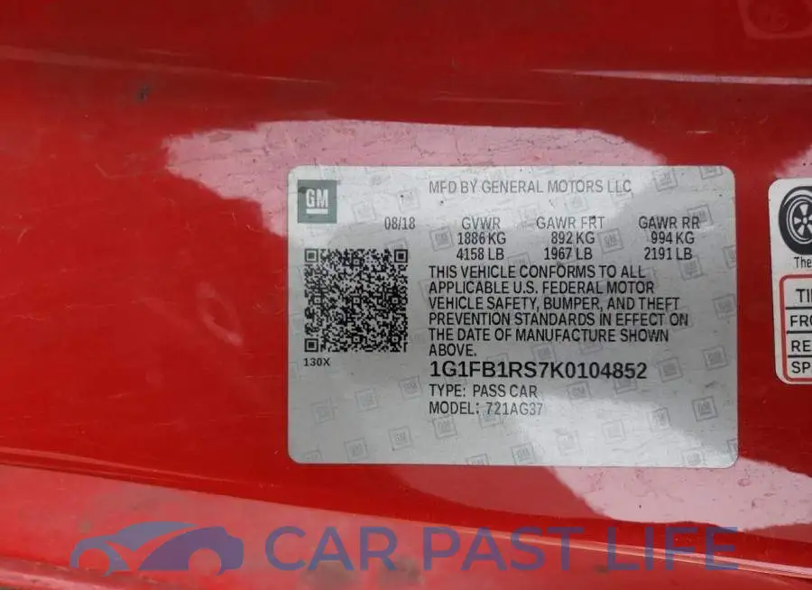 1G1FB1RS7K0104852# 10