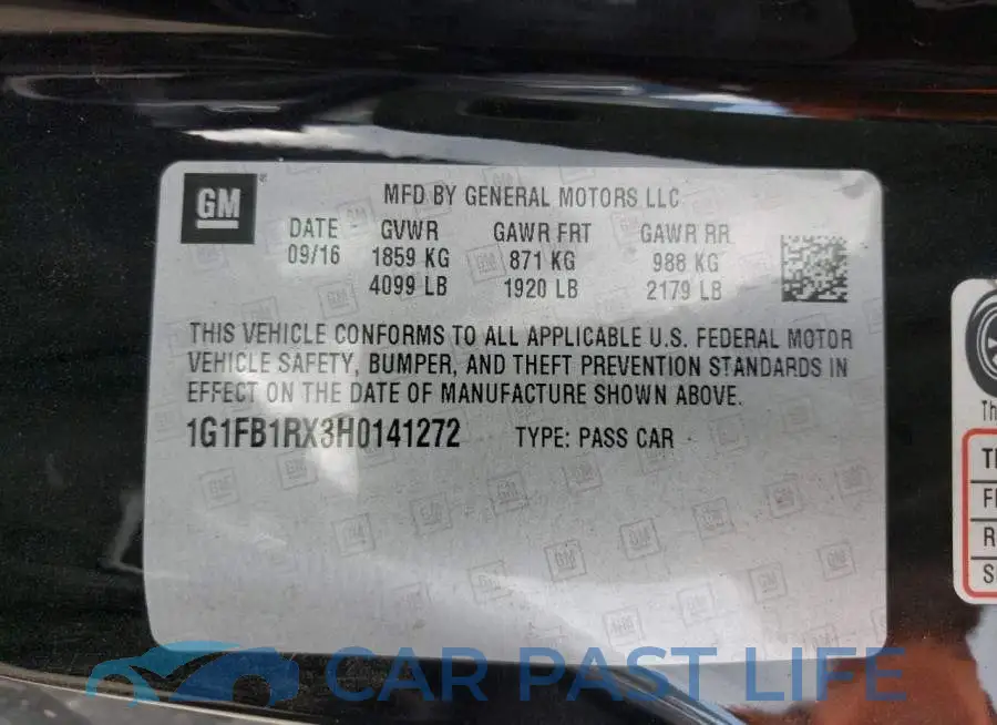 1G1FB1RX3H0141272# 10