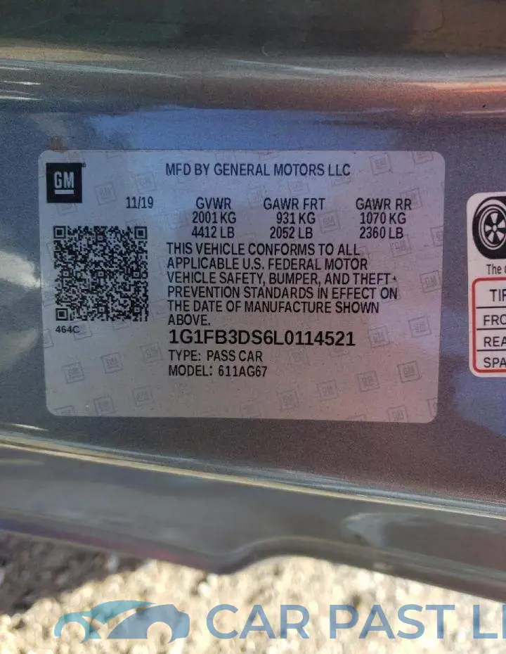 1G1FB3DS6L0114521# 10