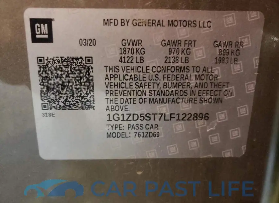 1G1ZD5ST7LF122896# 10