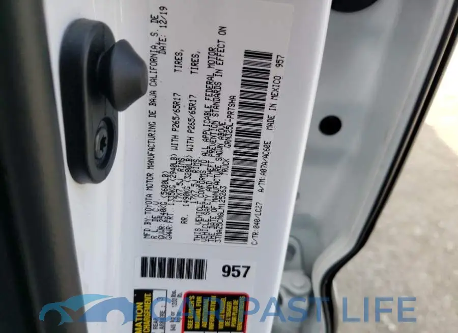 3TMAZ5CN8LM125263# 10