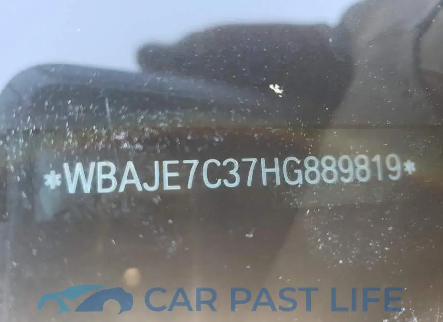 WBAJE7C37HG889819# 10