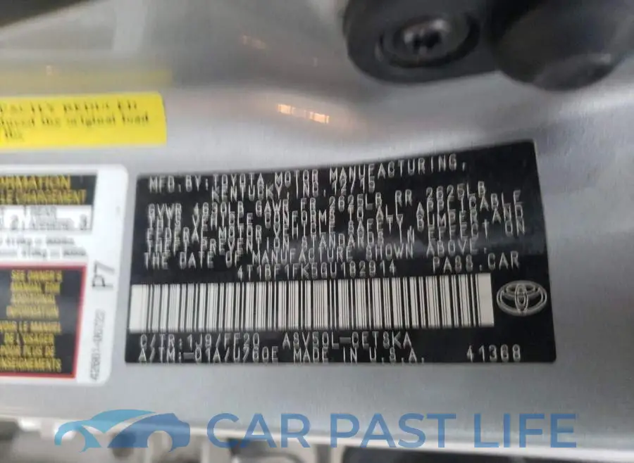 4T1BF1FK5GU182914# 10