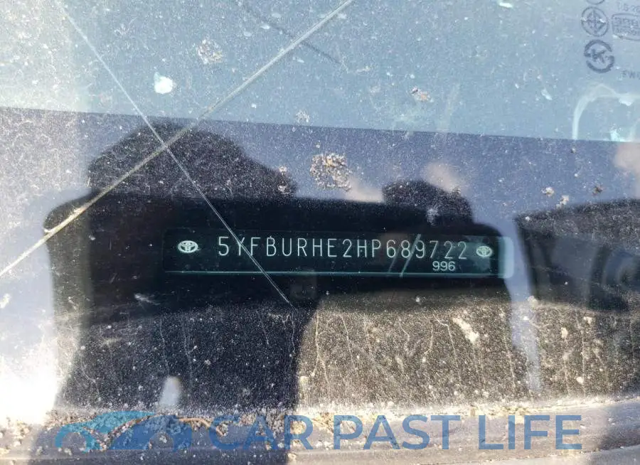 5YFBURHE2HP689722# 10