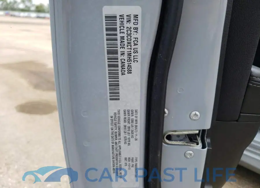 2C3CDXCT1MH514588# 10