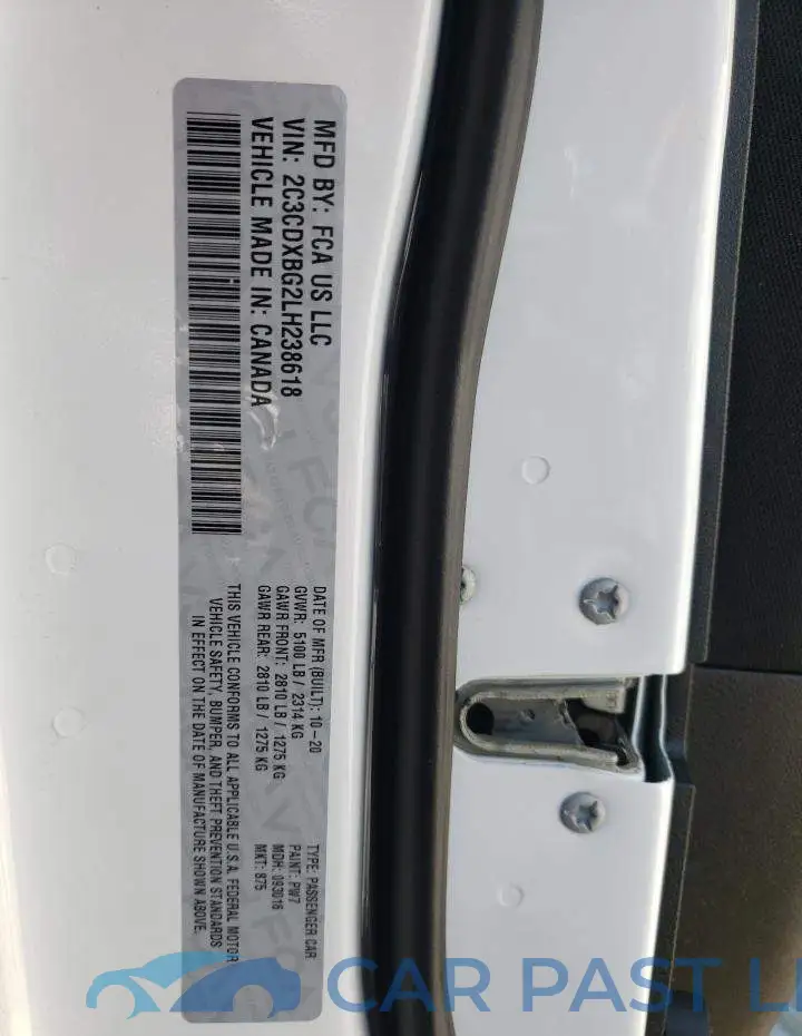 2C3CDXBG2LH238618# 10