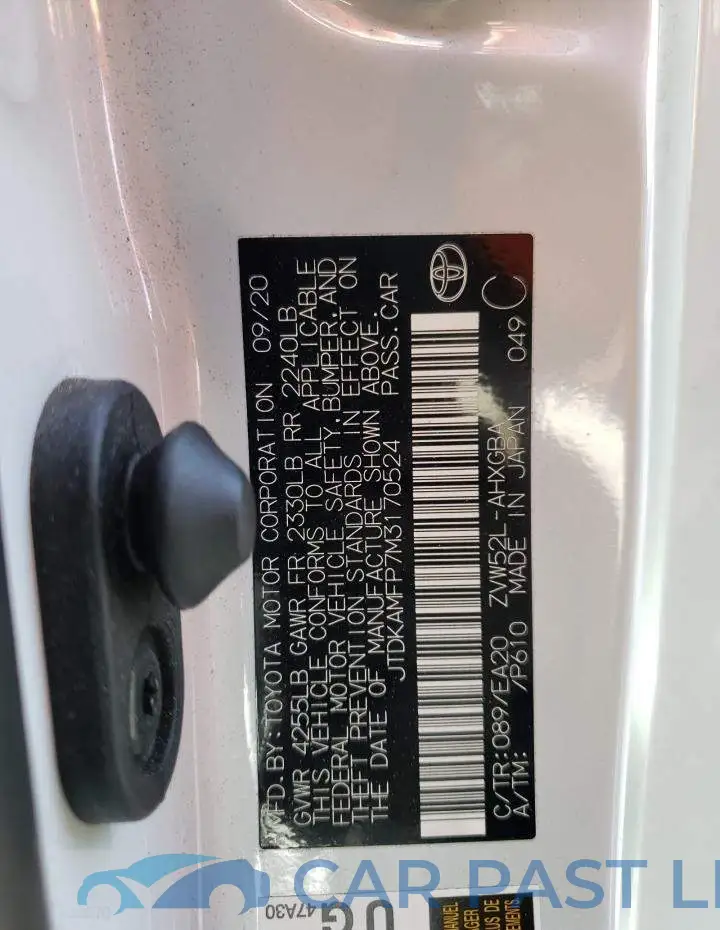 JTDKAMFP7M3170524# 10