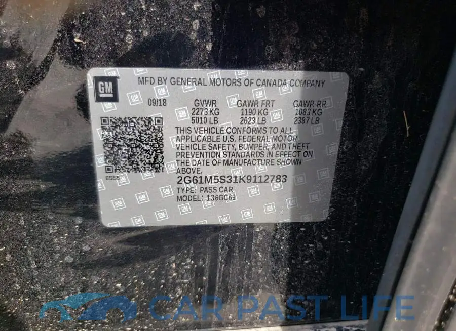 2G61M5S31K9112783# 10