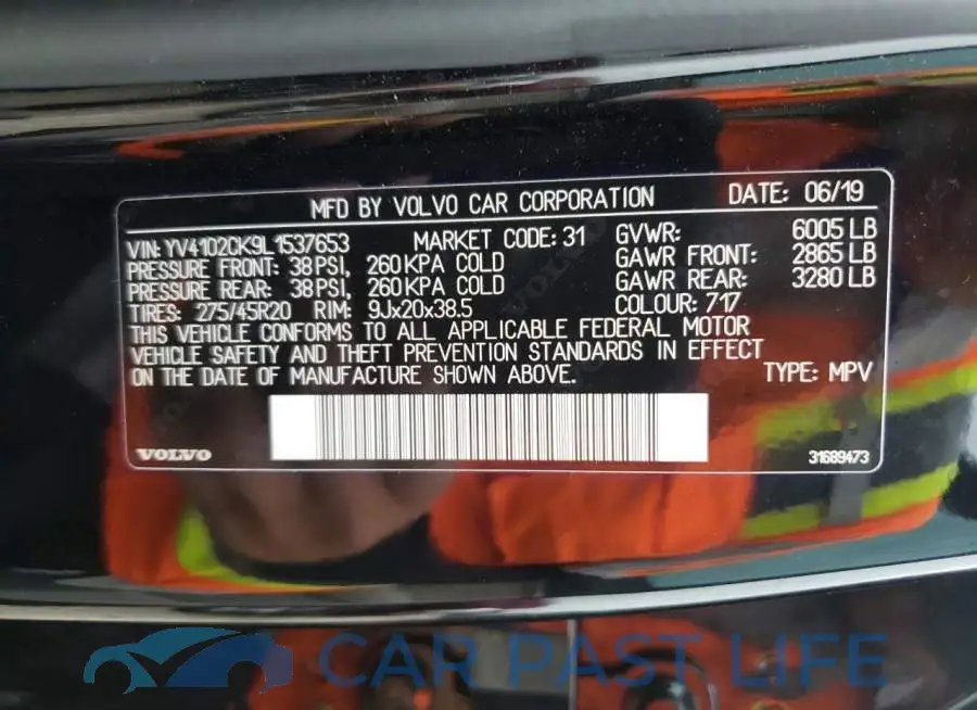YV4102CK9L1537653# 10