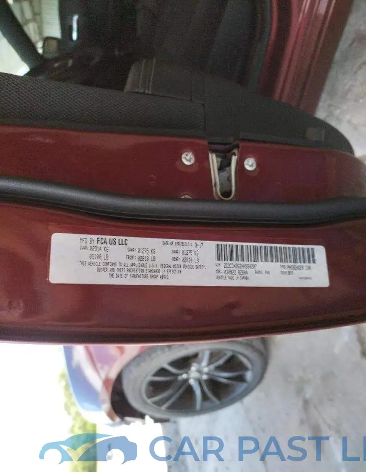 2C3CDXBG2HH584207# 10