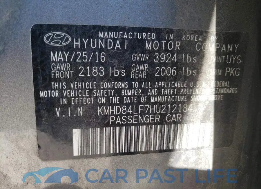 KMHD84LF7HU212184# 10