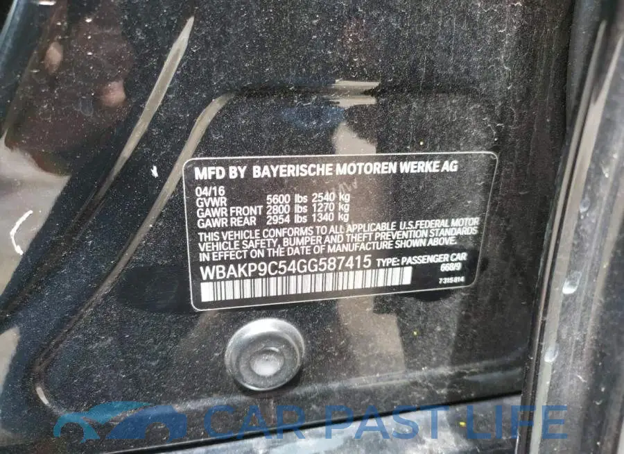 WBAKP9C54GG587415# 10