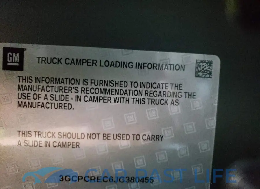 3GCPCREC6JG380455# 10