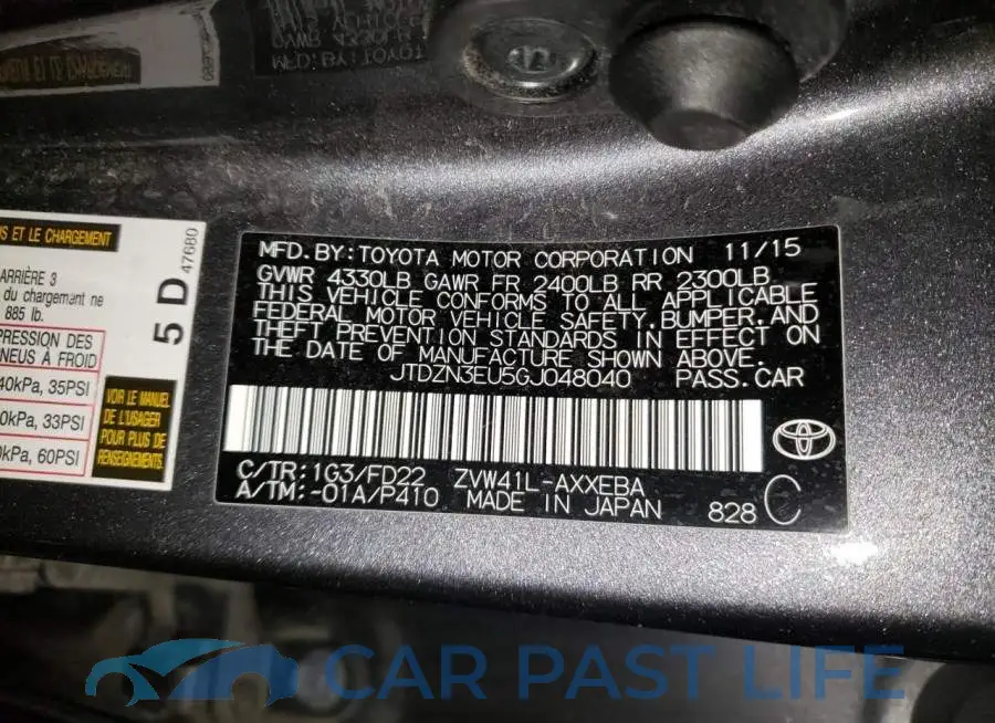 JTDZN3EU5GJ048040# 10