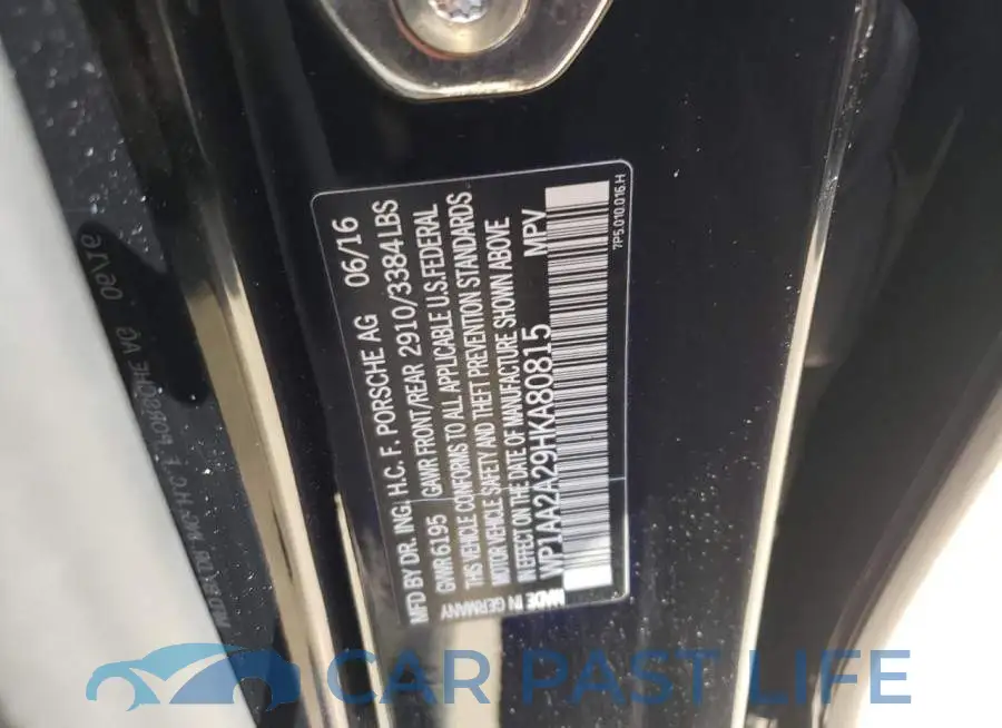 WP1AA2A29HKA80815# 10