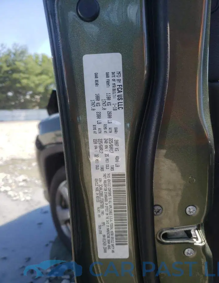 3C4NJDBB1JT287989# 10