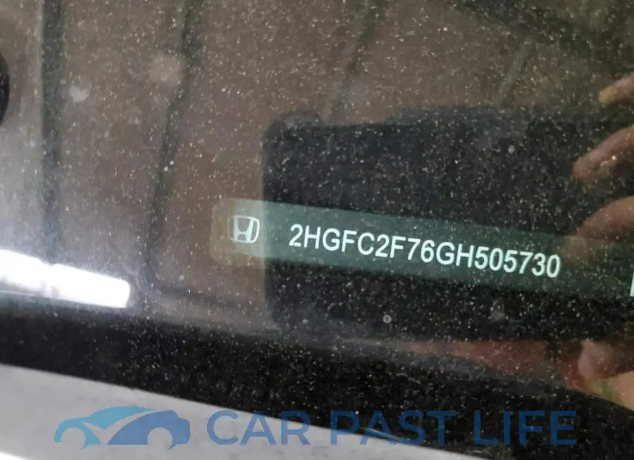 2HGFC2F76GH505730# 10