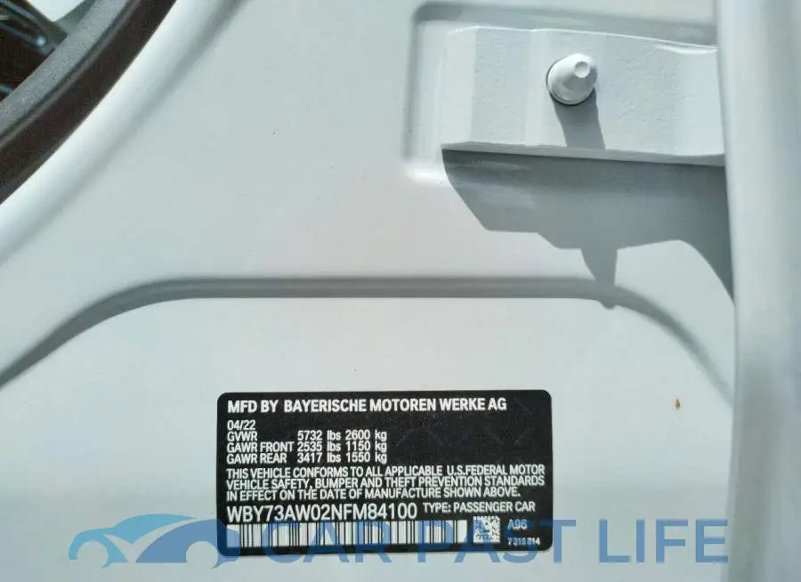 WBY73AW02NFM84100# 10
