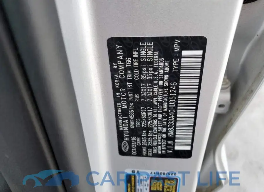 KM8J33A40HU351246# 10