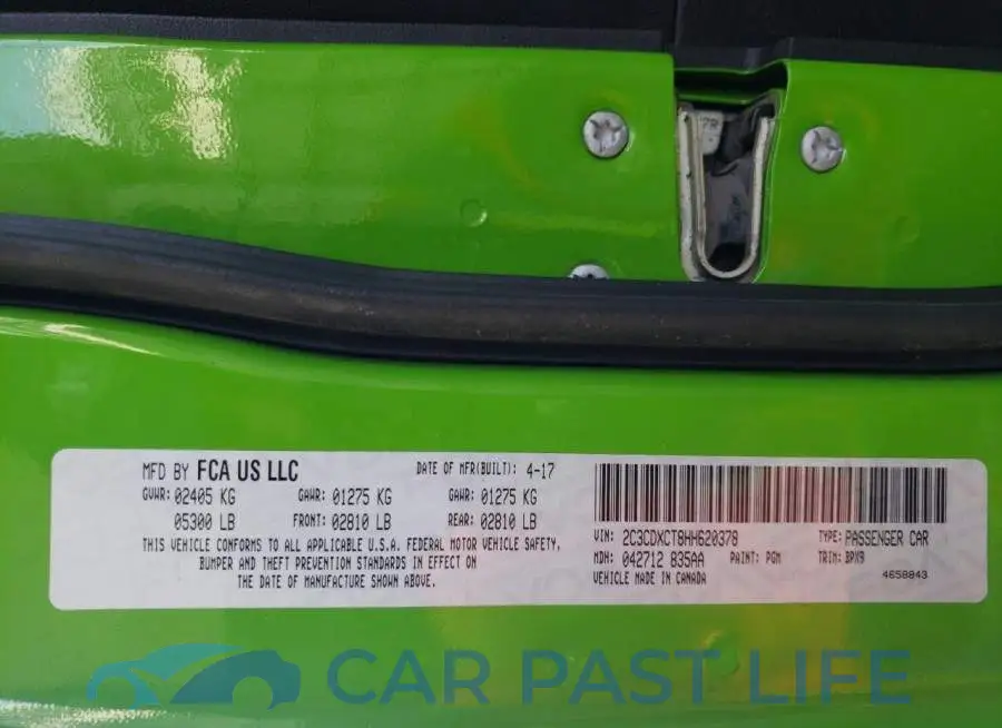 2C3CDXCT8HH620378# 10