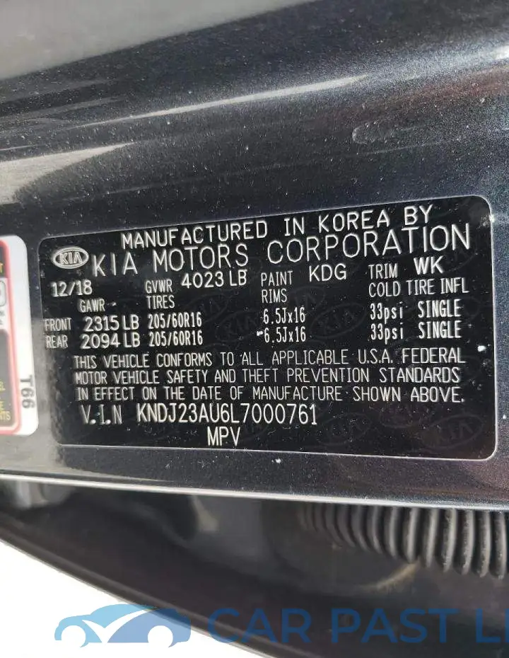 KNDJ23AU6L7000761# 10