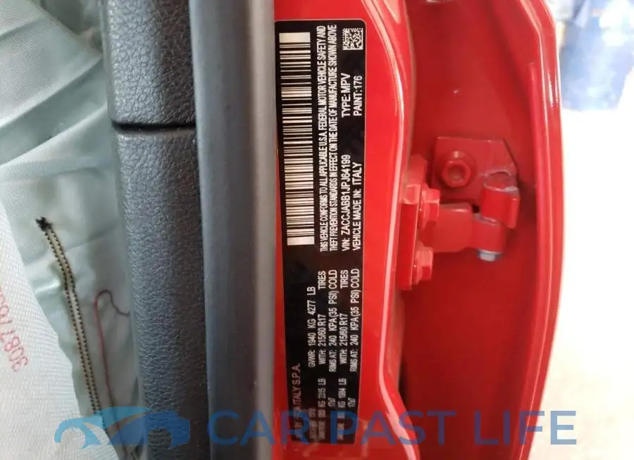 ZACCJABB1JPJ64199# 10