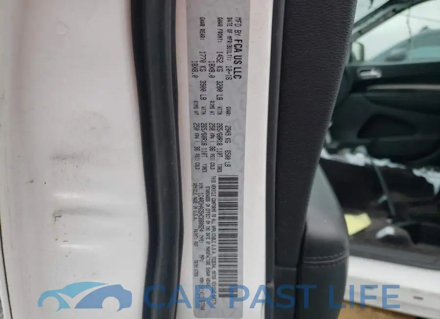 1C4RDHAG5HC680624# 10
