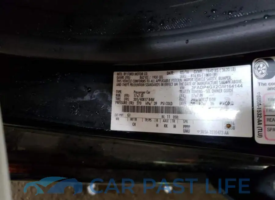 3FADP4GX2GM164144# 10