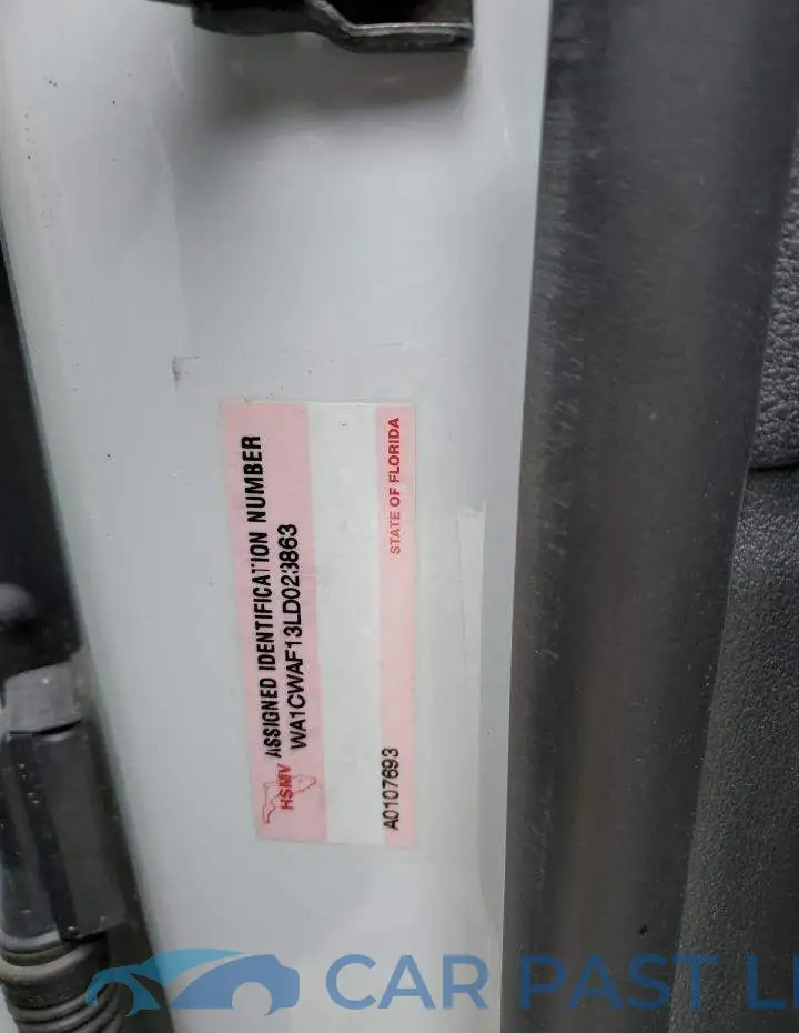 WA1CWAF13LD023863# 10