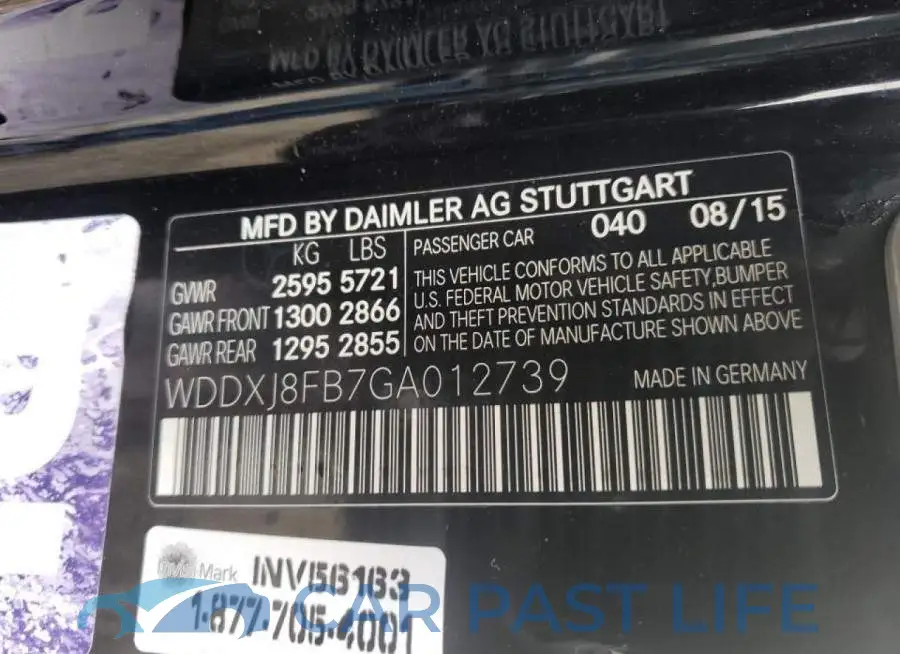 WDDXJ8FB7GA012739# 10