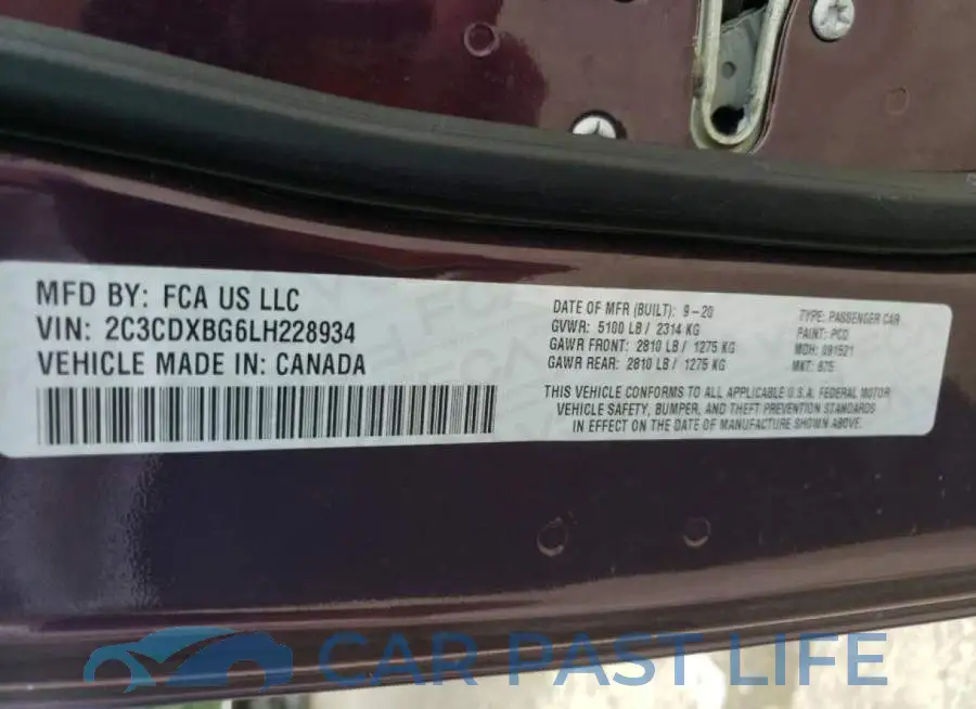 2C3CDXBG6LH228934# 10