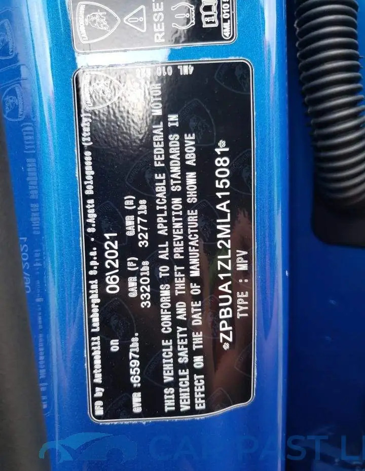 ZPBUA1ZL2MLA15081# 10