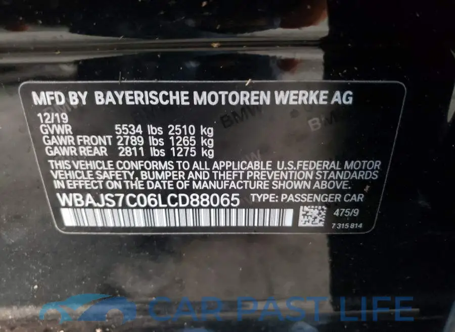 WBAJS7C06LCD88065# 10