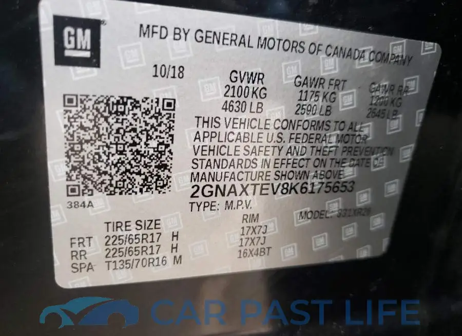 2GNAXTEV8K6175653# 10