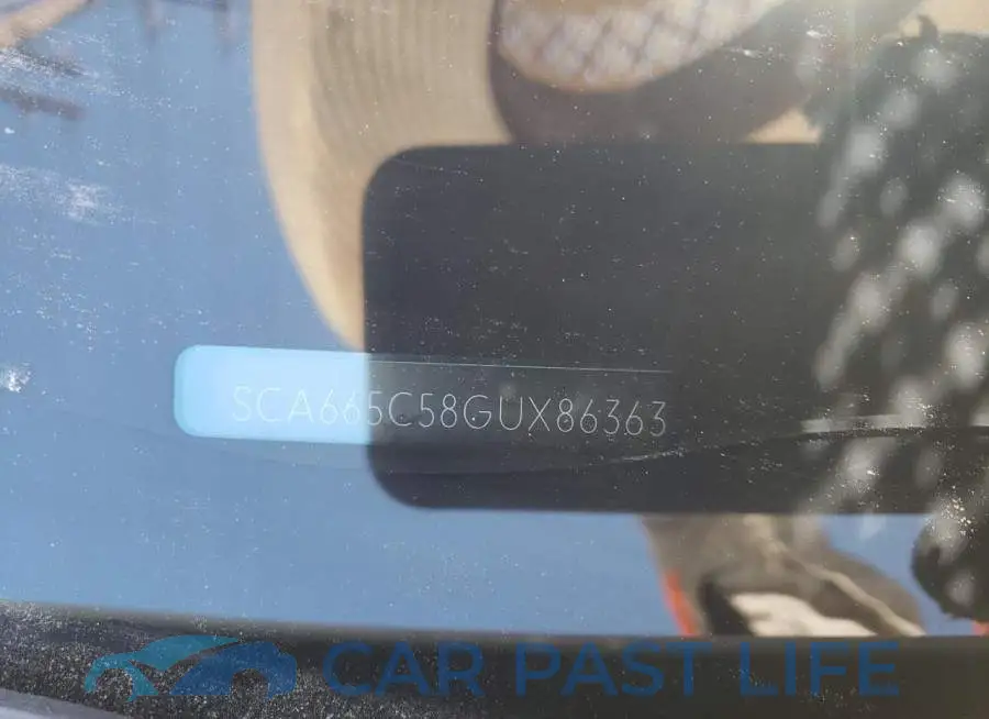 SCA665C58GUX86363# 10