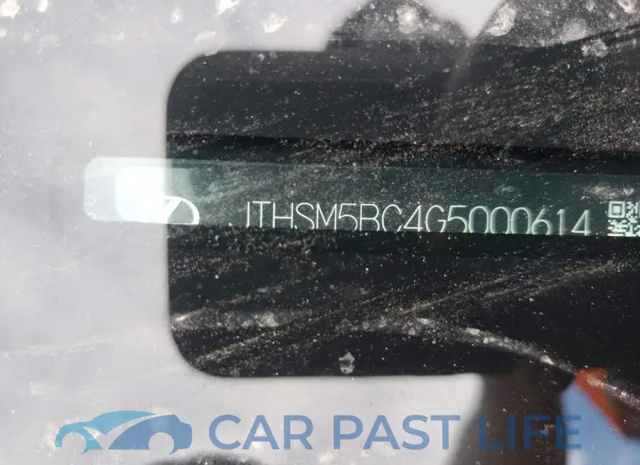 JTHSM5BC4G5000614# 10