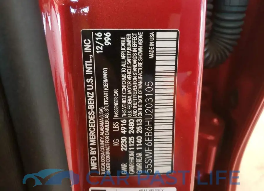 55SWF6EB6HU203105# 10